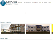 Tablet Screenshot of meyerreg.com